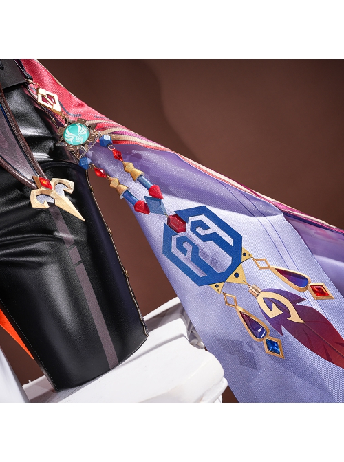 Game Genshin Impact Chasca Halloween Cosplay Costume Full Set