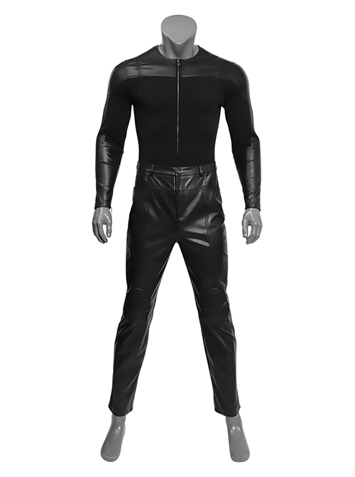 Deadpool & Wolverine Blade Halloween Cosplay Costume Set Without Shoes Without Prop