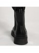Deadpool & Wolverine Blade Halloween Cosplay Accessories Black Leather Shoes