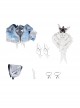Game Wuthering Waves The Shorekeeper Halloween Cosplay Costume Set