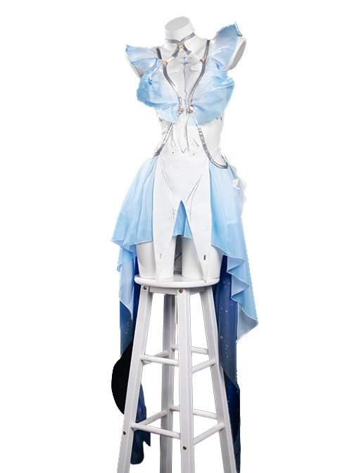 Game Wuthering Waves The Shorekeeper Halloween Cosplay Costume Set
