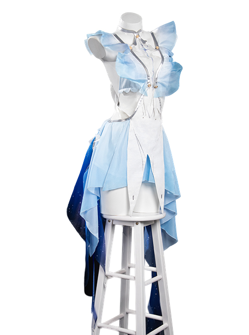 Game Wuthering Waves The Shorekeeper Halloween Cosplay Costume Set