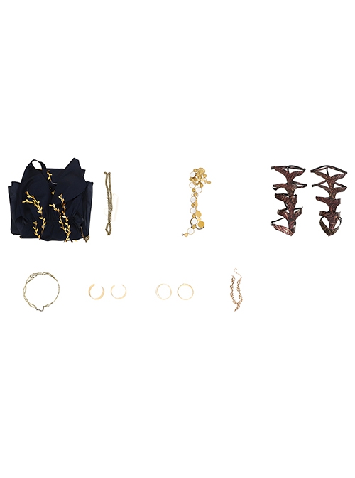 Game Elden Ring Queen Marika The Eternal Halloween Cosplay Costume Set Without Shoes
