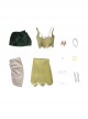 Delicious In Dungeon Canaries Squad Cithis Ofri Halloween Cosplay Costume Full Set