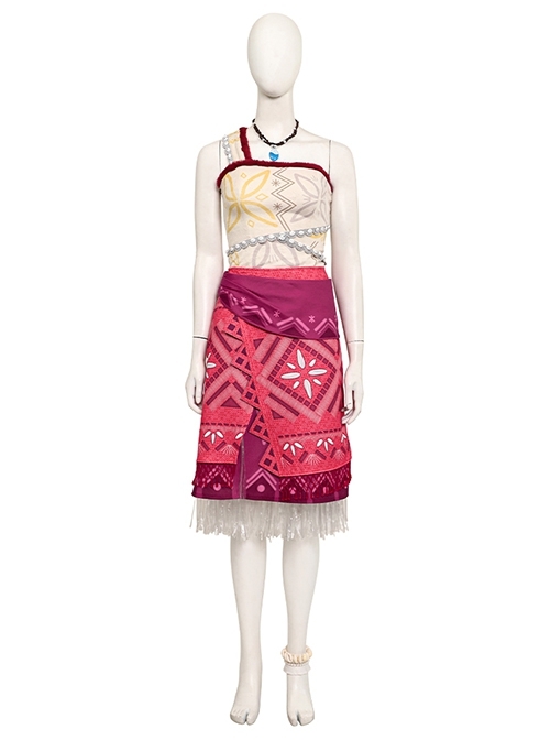 Movie Moana 2 Moana Halloween Cosplay Costume Full Set