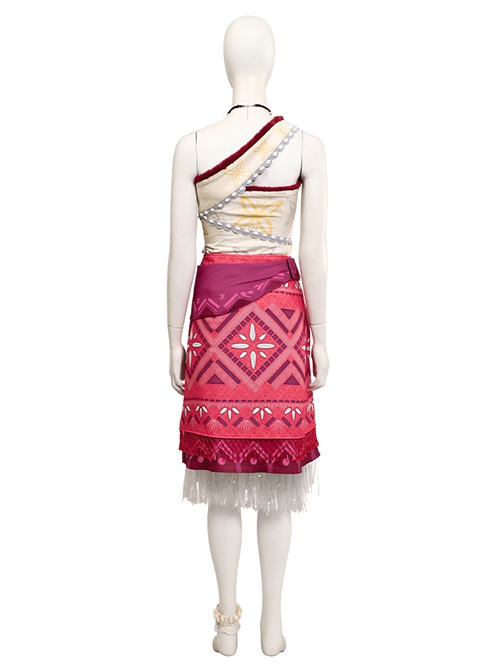 Movie Moana 2 Moana Halloween Cosplay Costume Full Set