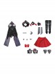 Game Honkai Impact 3rd Nightmare Star Abyss Seele Vollerei Halloween Cosplay Costume Set Without Leg Armors And Shoes
