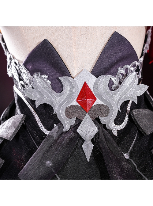 Game Honkai Impact 3rd Nightmare Star Abyss Seele Vollerei Halloween Cosplay Costume Set Without Leg Armors And Shoes