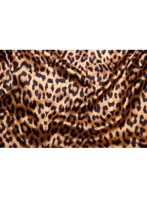Soft Black And White Plush Loose Thick And Warm With Leopard Print Lining Punk Style Long Sleeved Coat