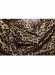 Soft Pink Plush Loose Thick And Warm With Leopard Print Lining Punk Style Long Sleeved Coat