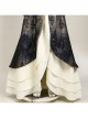 Movie Wicked Madame Morrible Embroidery Styles Halloween Cosplay Costume Set Without Shoes