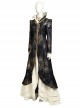 Movie Wicked Madame Morrible Embroidery Styles Halloween Cosplay Costume Set Without Shoes