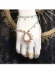 Movie Wicked Madame Morrible Embroidery Styles Halloween Cosplay Costume Set Without Shoes