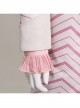 Movie Wicked Glinda Striped Suit Halloween Cosplay Costume Full Set