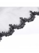 Halloween Dark Black Lace Gothic Style Women's Mesh Headdress