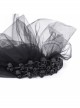Halloween Dark Black Lace Gothic Style Women's Mesh Headdress