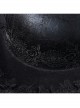 Personalized Black Lace Ruffles With Feather Decoration Gothic Pirate Tricorn Hat