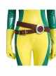 X-Men Rogue Halloween Bodysuit Cosplay Costume Full Set