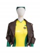 X-Men Rogue Halloween Bodysuit Cosplay Costume Full Set