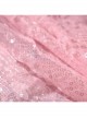 Movie Wicked Glinda Pink Wedding Dress Halloween Cosplay Costume Full Set