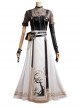 Game Gui Long Chao Yubing Halloween Cosplay Costume Full Set