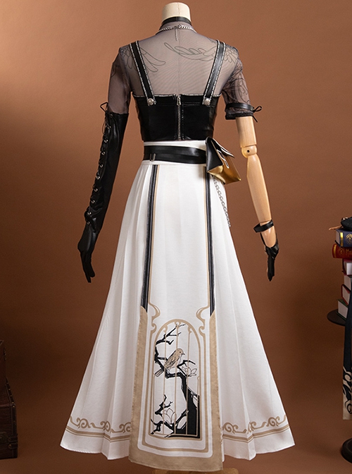 Game Gui Long Chao Yubing Halloween Cosplay Costume Full Set