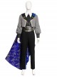 Game Final Fantasy Youth Sephiroth Blue Rose Night Of Thorns Halloween Cosplay Costume Set Without Shoes