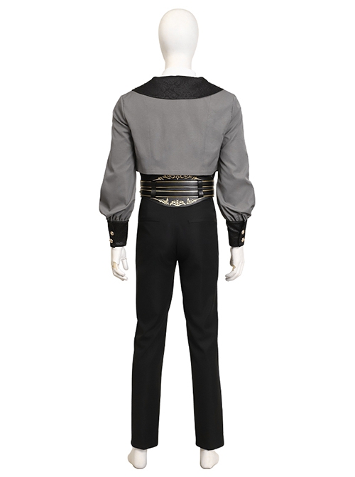 Game Final Fantasy Youth Sephiroth Blue Rose Night Of Thorns Halloween Cosplay Costume Set Without Shoes