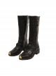 Game Final Fantasy Sephiroth Blue Rose Night Of Thorns Halloween Cosplay Accessories Black Boots
