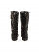 Game Final Fantasy Sephiroth Blue Rose Night Of Thorns Halloween Cosplay Accessories Black Boots