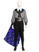 Game Final Fantasy Sephiroth Blue Rose Night Of Thorns Halloween Cosplay Accessories Black Boots