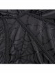 Personalized Black Slightly Transparent Spider Web Pattern With Exquisite Floral Lace Gothic Style Fashion Hooded Short Cloak