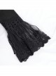 Personalized Black Tassel Pendant With Exquisite Japanese Buckle Back Tie Rope Design Gothic Style Hooded Long Sleeved Jacket