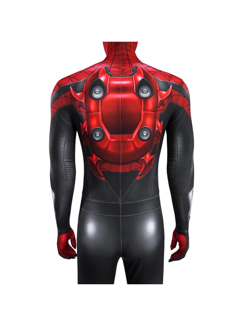 Game Spider Man 2 Ultimate Peter Parker Superior Spider Man Halloween Cosplay Costume Full Set