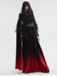 Black Three Dimensional Perspective Handmade Applique With Skull Rivet Decoration Gothic Style Mesh Headdress