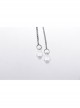 Elegant Silver Alloy Imitation Diamond Water Drop Pendant With Star And Moon Decoration Gothic Style Exquisite Headdress