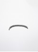 Retro Handsome Tin Colored Three Dimensional Alloy Imitation Spine With Magnetic Buckle Design Punk Style Personality Men's Bone Bracelet