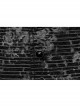 Black Exquisite Non Stretch Jacquard Twill Faux Leather Back Waist Pattern Decorative Loop Design Gothic Style Skull Vest