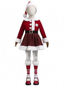 Original Christmas Series Starry Christmas Children Version Halloween Cosplay Costume Set Without Shoes