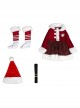 Original Christmas Series Starry Christmas Children Version Halloween Cosplay Costume Set Without Shoes