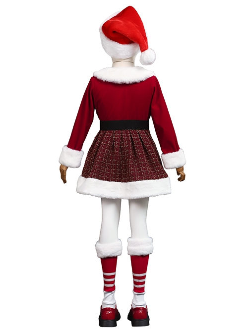 Original Christmas Series Starry Christmas Children Version Halloween Cosplay Costume Set Without Shoes