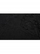 Black Decadent Loose Elastic Ripped Knitted Gothic Style Long Sleeved T-Shirt