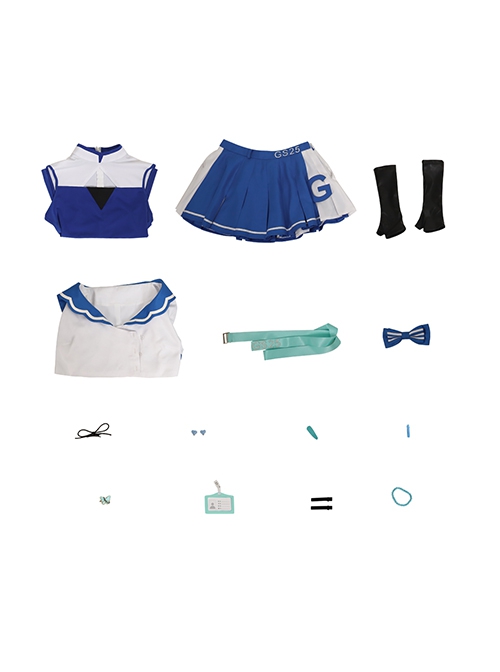 Wuthering Waves Camellya GS25 Collaboration Halloween Cosplay Costume Set