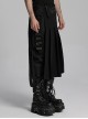 Personalized Non Stretch Twill Woven Waistband Three Dimensional Printing Design With Side Pocket Design Punk Style Men's Skirt