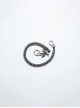 Tin Colored Old Fashioned Spine Side Large Lobster Clasp Design Punk Style Doomsday Leg Chain