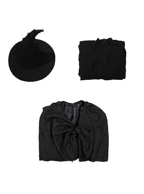Movie Wicked Elphaba Halloween Cosplay Costume Set Without Shoes