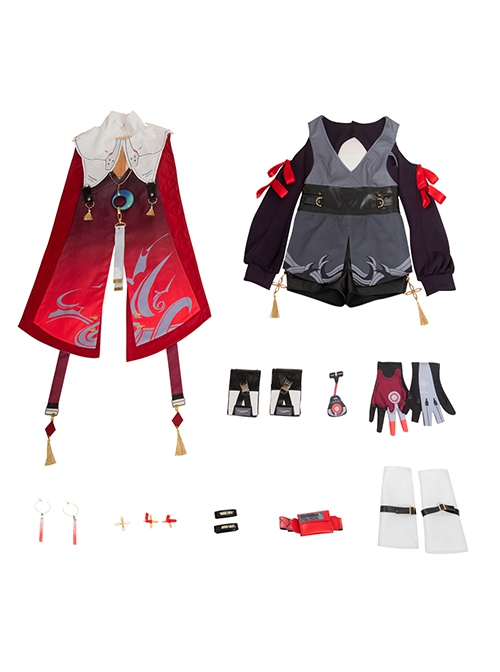 Game Wuthering Waves Danjin Halloween Cosplay Costume Full Set