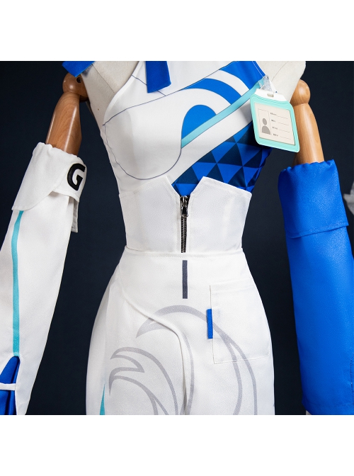 Game Wuthering Waves Yinlin GS25 Collaboration Halloween Cosplay Costume Full Set