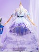 Game Honor Of Kings Da Qiao Love Flower Wedding Dress Halloween Cosplay Costume Full Set
