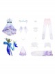 Game Honor Of Kings Da Qiao Love Flower Wedding Dress Halloween Cosplay Costume Full Set